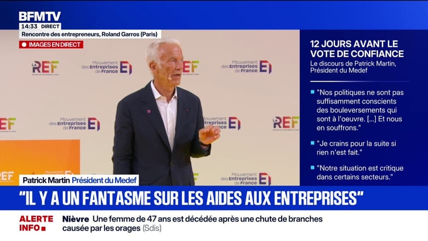 «Une irresponsabilité totale» : le Medef dénonce la désunion des patrons face aux crises
